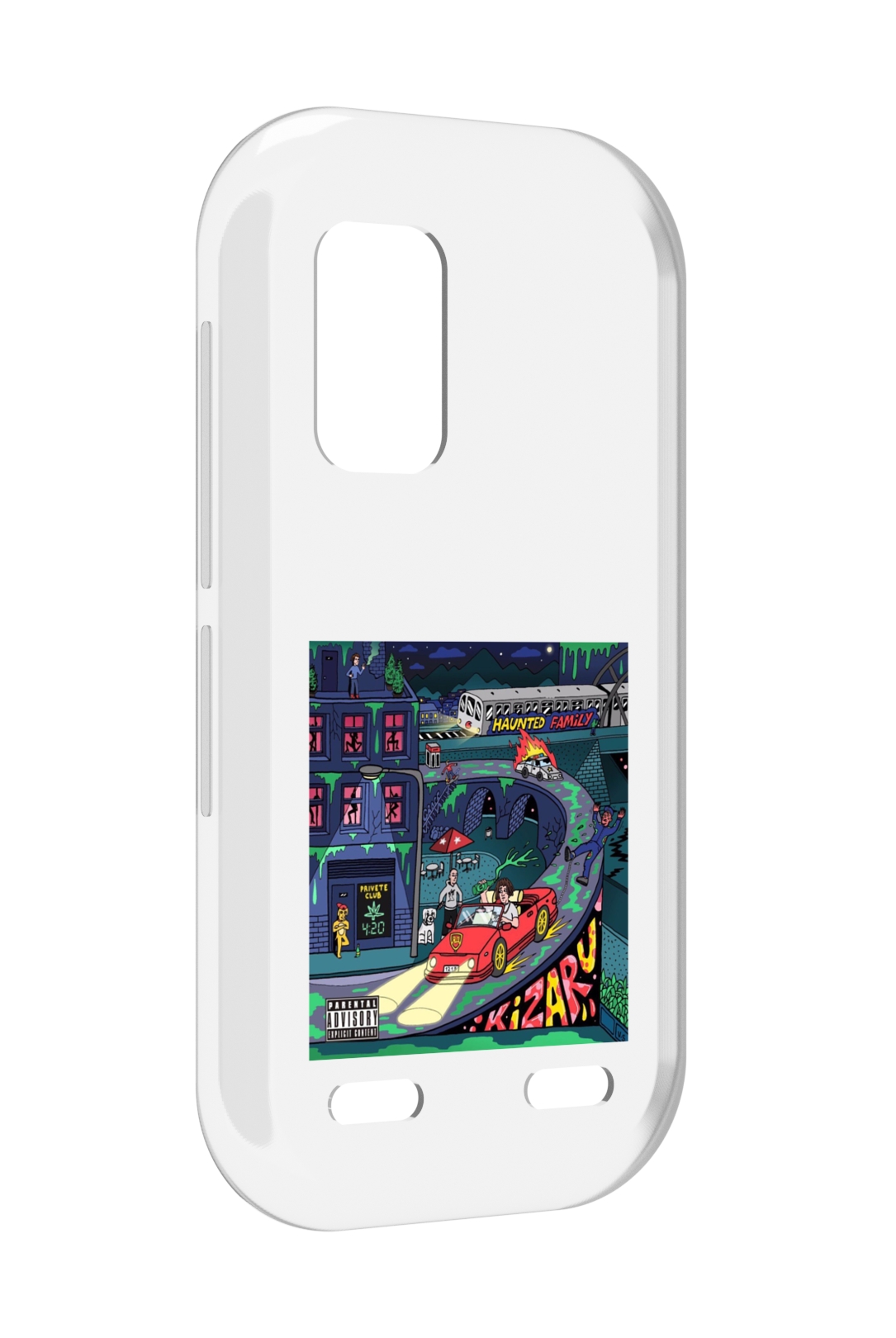 

Чехол MyPads Яд (альбом Kizaru) для UleFone Armor X10 / X10 Pro, Прозрачный, Tocco