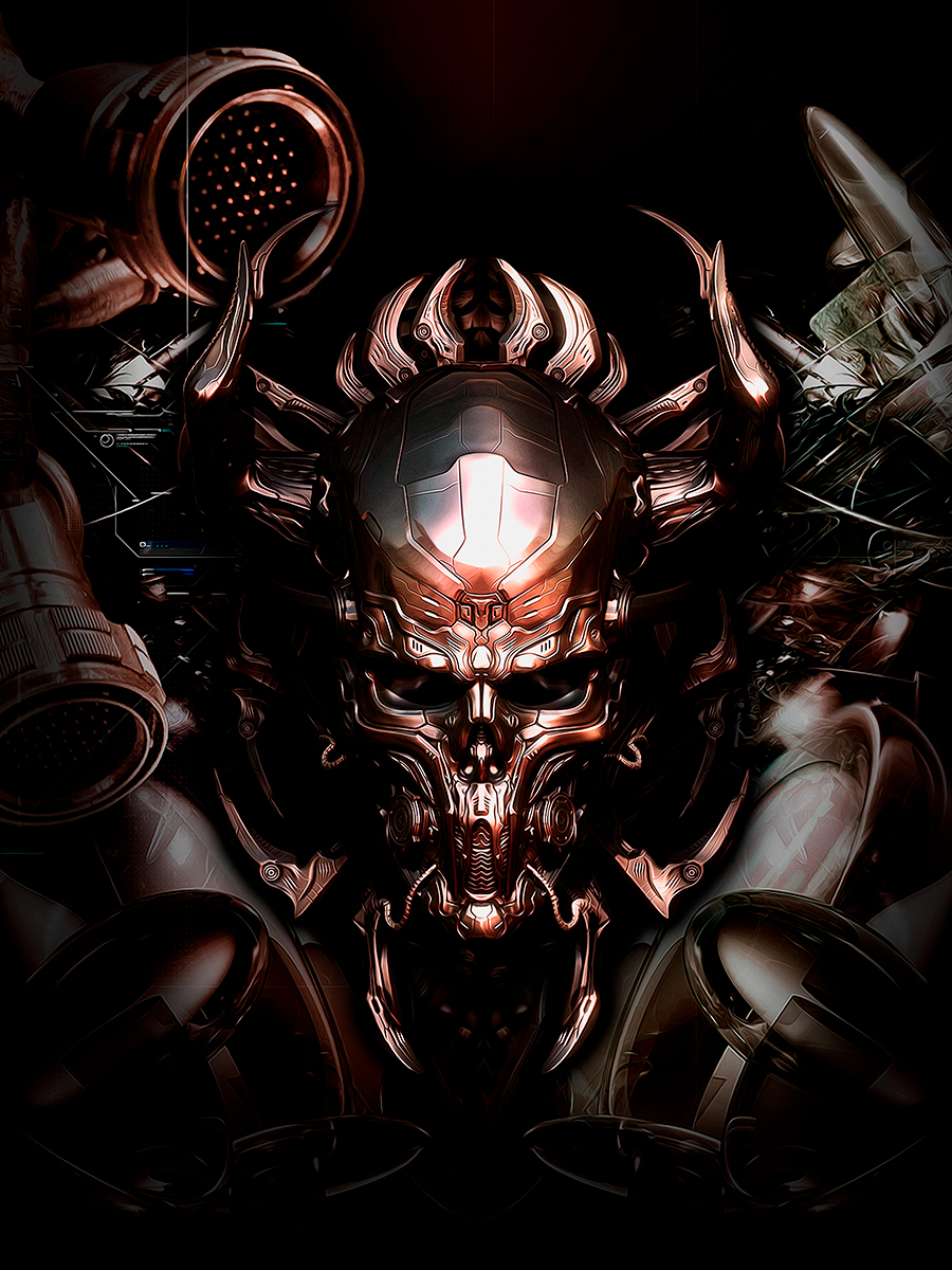 

Постер DRABS А2 Cyber evil