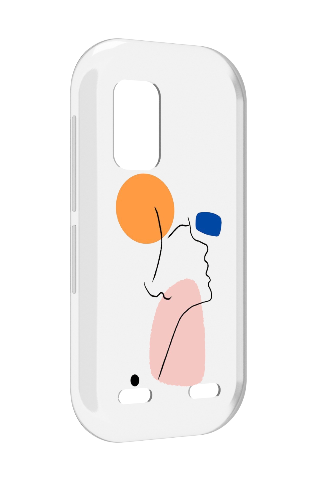 

Чехол MyPads абстракция девушки женский для UleFone Armor X10 / X10 Pro, Прозрачный, Tocco