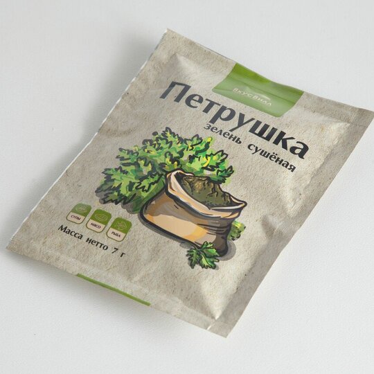 

Петрушка ВкусВилл зелень сушеная