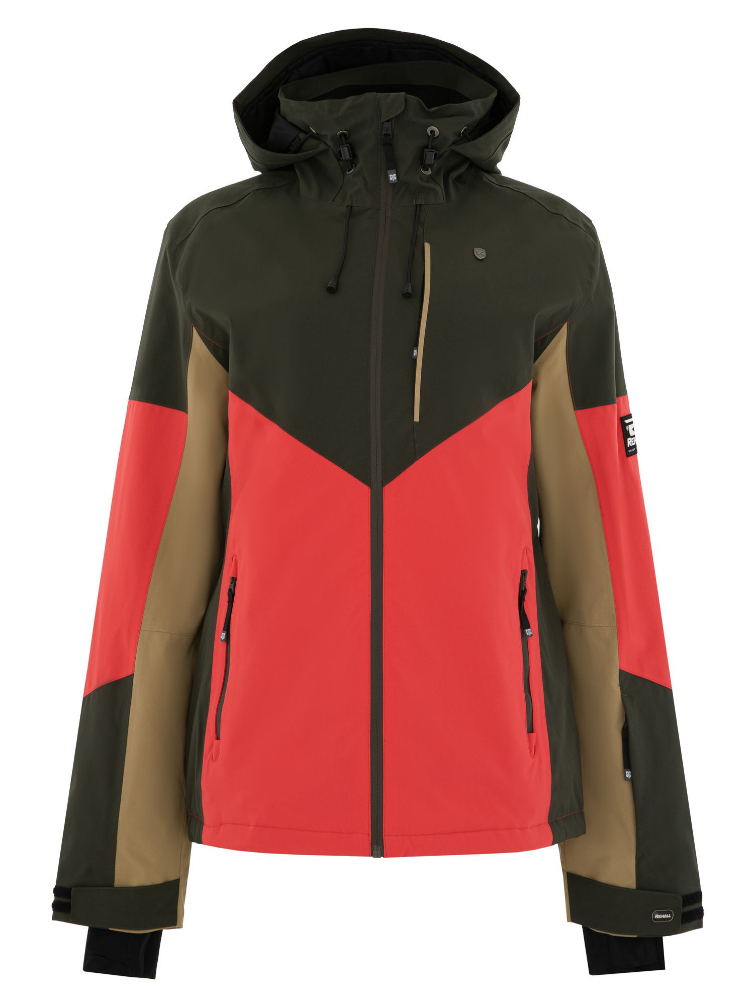 

Куртка Rehall Lou-R M INT Hibiscus Red, Красный;черный, Lou-R