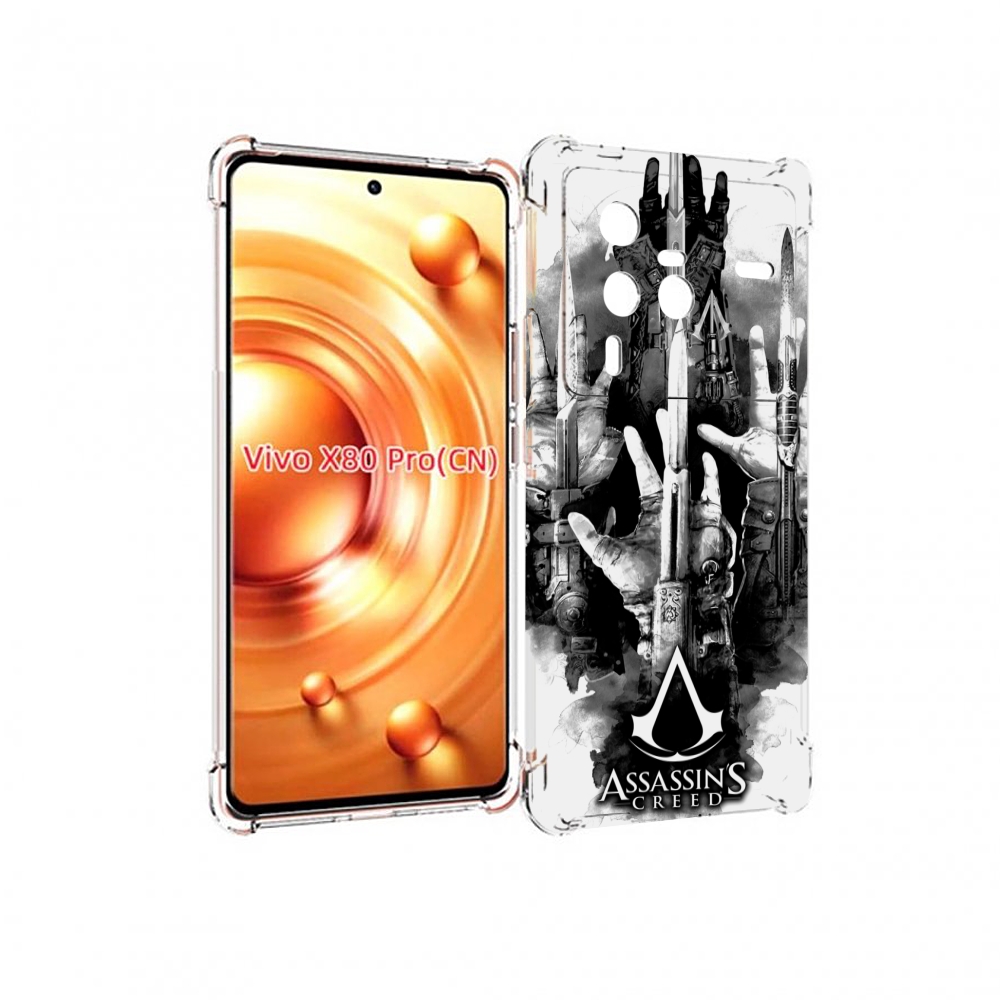 

Чехол MyPads Assassin's Creed скрытый клинок для Vivo X80 Pro, Прозрачный, Tocco