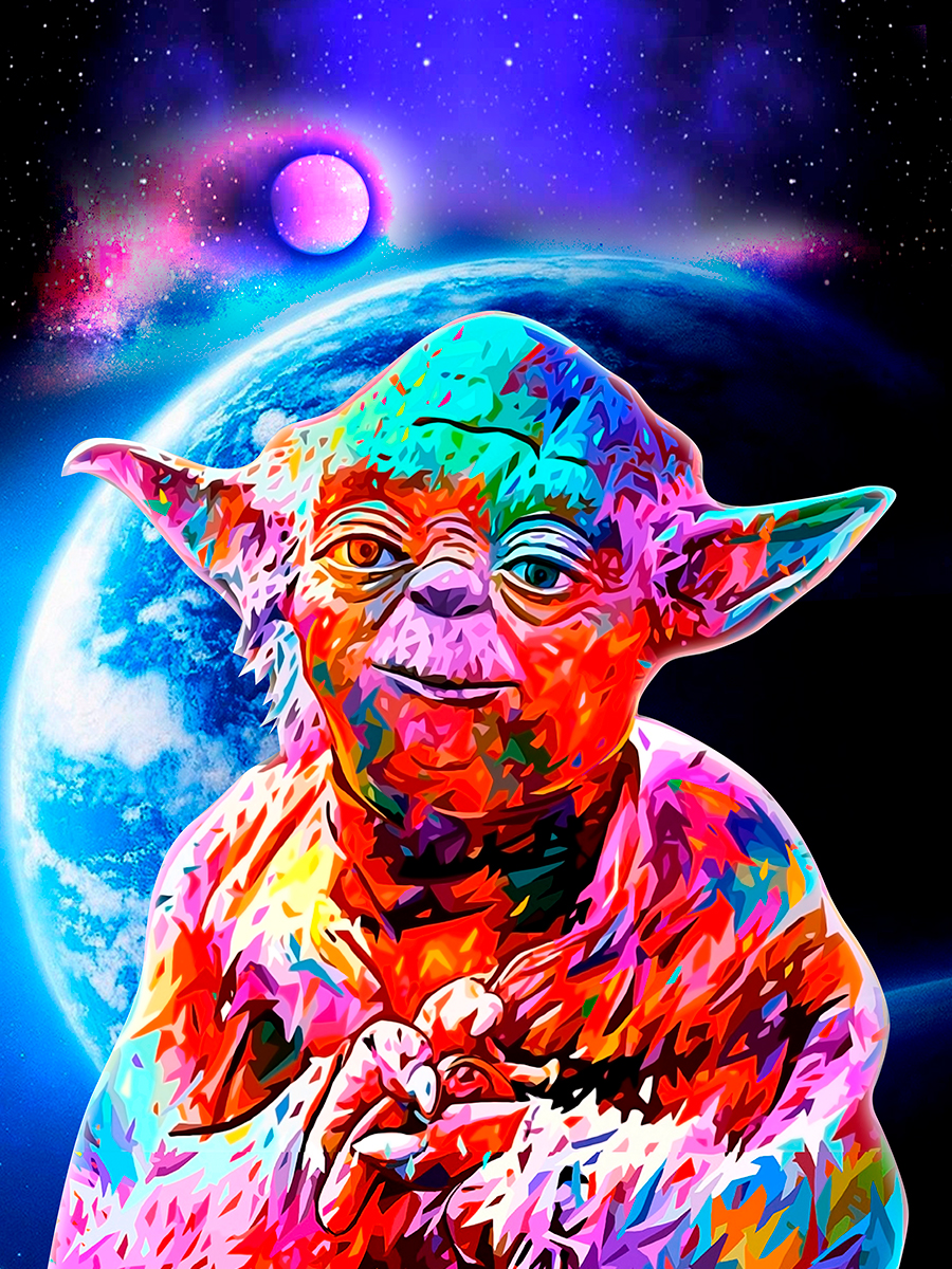 

Постер DRABS А2 Yoda