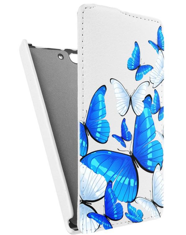 

Кожаный чехол для Huawei Ascend G6/P7 mini Armor Case "Full" (Белый) (Дизайн 11/11)