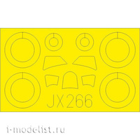 

JX266 Eduard 1/32 Окрасочная маска для CR.42