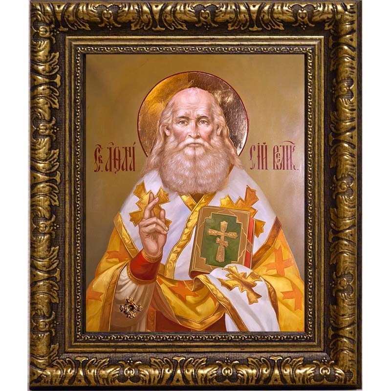 

Афанасий Великий Александрийский Святитель. Икона на холсте.