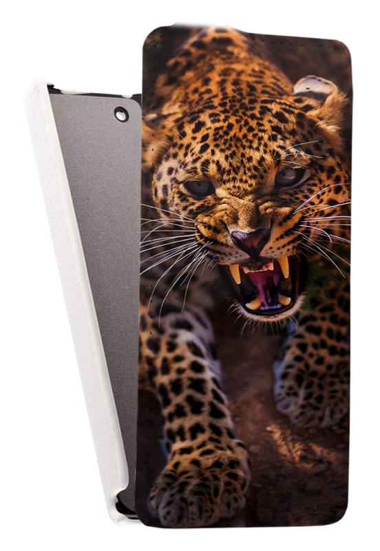 

Кожаный чехол для Huawei Ascend G6/P7 mini Armor Case "Full" (Белый) (Дизайн 147)