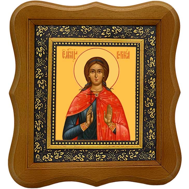 

Виринея (Вероника) Едесская Святая мученица. Икона на холсте.
