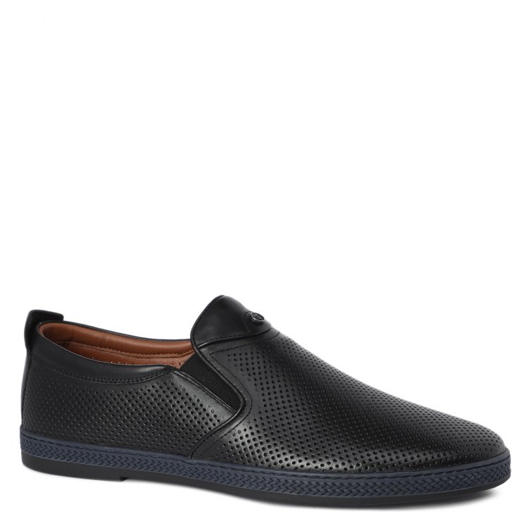 

Слипоны мужские Tendance YA-045_2542425 черные 42 EU, YA-045_2542425