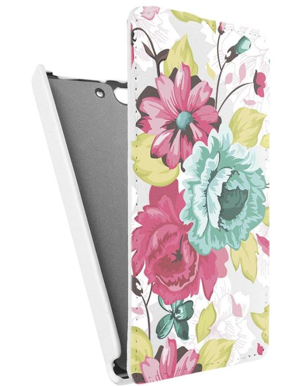 

Кожаный чехол для Huawei Ascend G6/P7 mini Armor Case "Full" (Белый) (Дизайн 5/5)