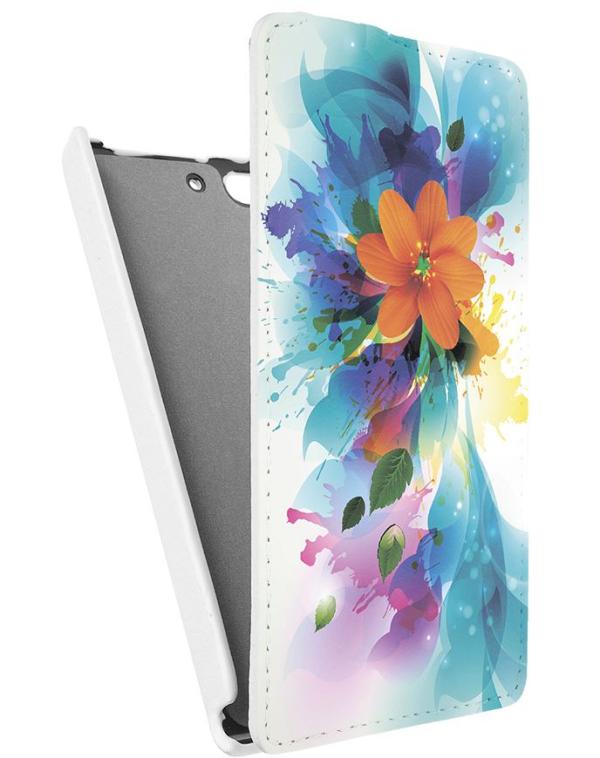 

Кожаный чехол для Huawei Ascend G6/P7 mini Armor Case "Full" (Белый) (Дизайн 6/6)
