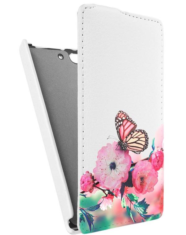 

Кожаный чехол для Huawei Ascend G6/P7 mini Armor Case "Full" (Белый) (Дизайн 7/7)
