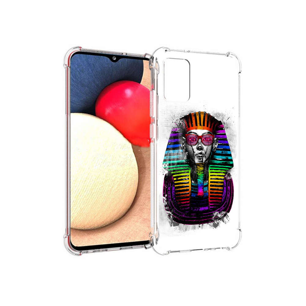 

Чехол MyPads Tocco для Samsung Galaxy A02s модная богиня (PT156738.479.479), Прозрачный, Tocco