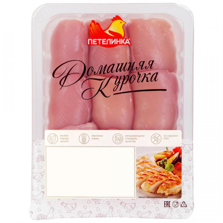

Филе бедра цыпленка-бройлера Петелинка Домашняя курочка охлажденное 800 г