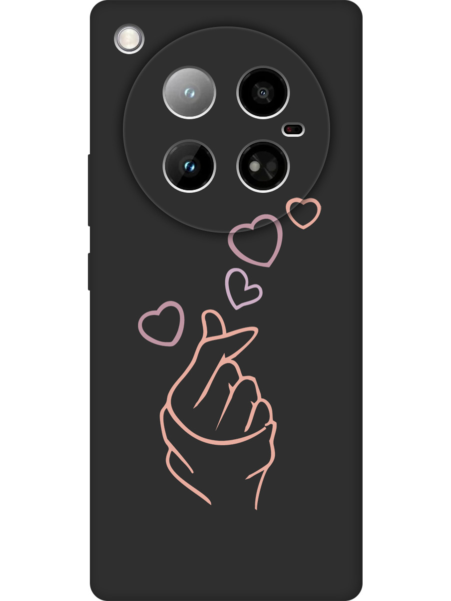 

Силиконовый чехол на Infinix Zero 40 4G с принтом "Сердечко пальцами" матовый черный, Черный;прозрачный;розовый;фиолетовый, 786722391