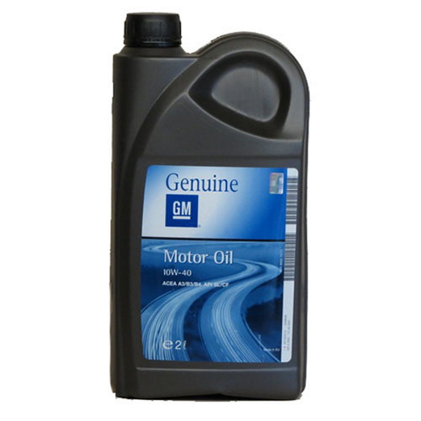 

Масло моторное GM Motor Oil 10W-40 2 л 93165214
