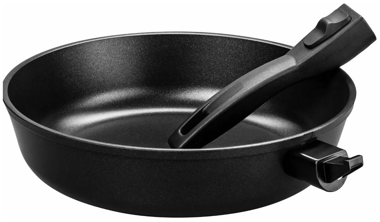Сковорода 28 см съемная ручка Владимирская