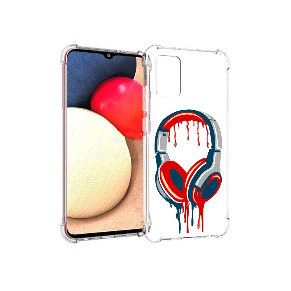 

Чехол MyPads Tocco для Samsung Galaxy A02s не делай громко (PT156738.479.517), Прозрачный, Tocco