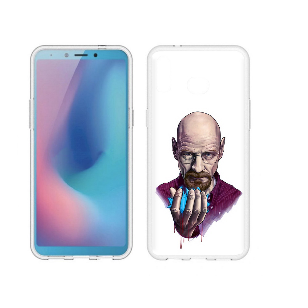

Чехол MyPads Tocco для Samsung Galaxy A6s разработчик (PT123850.597.574), Прозрачный, Tocco