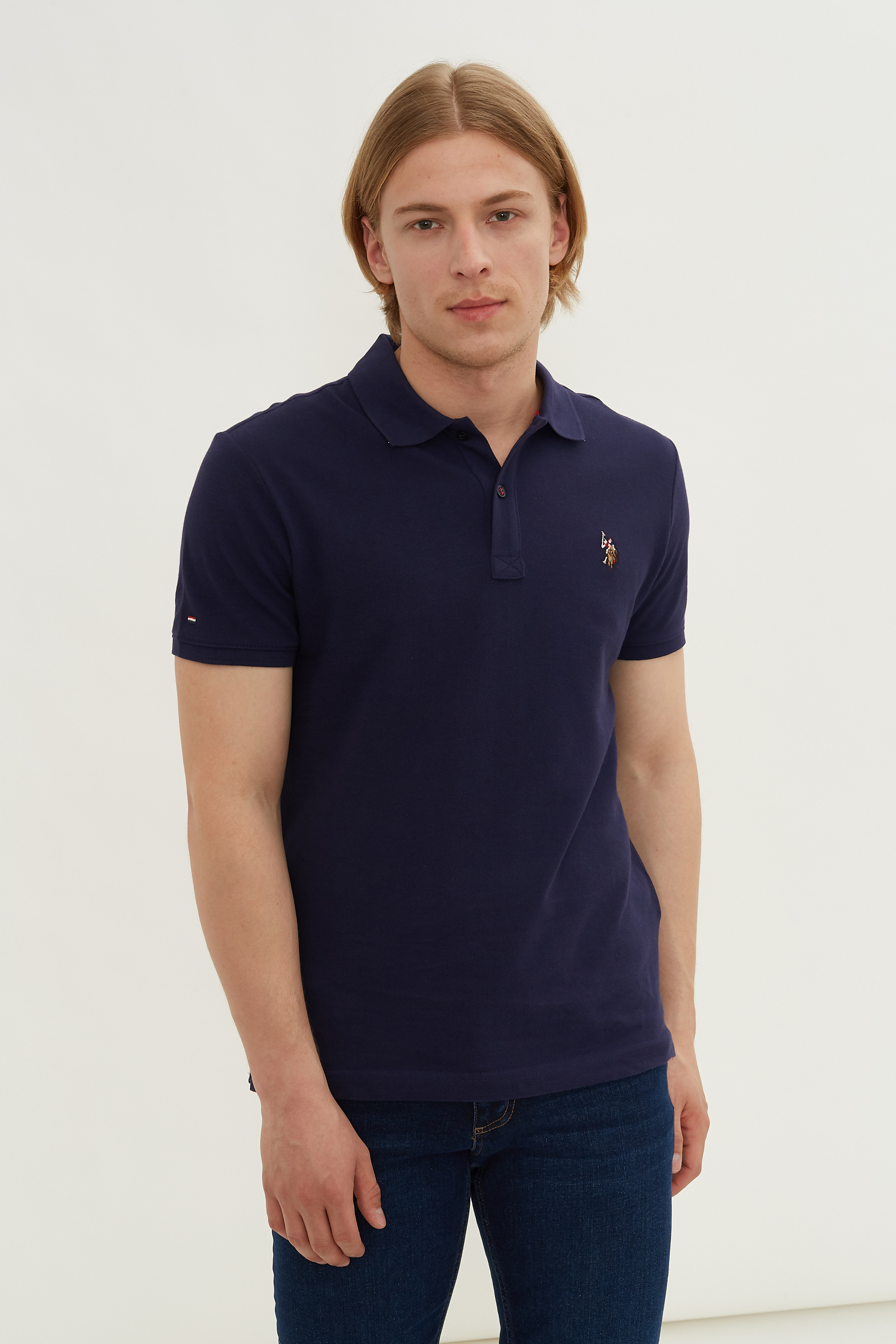 

Футболка мужская U.S. POLO Assn. G081SZ0110TP10IY021 фиолетовая L, G081SZ0110TP10IY021