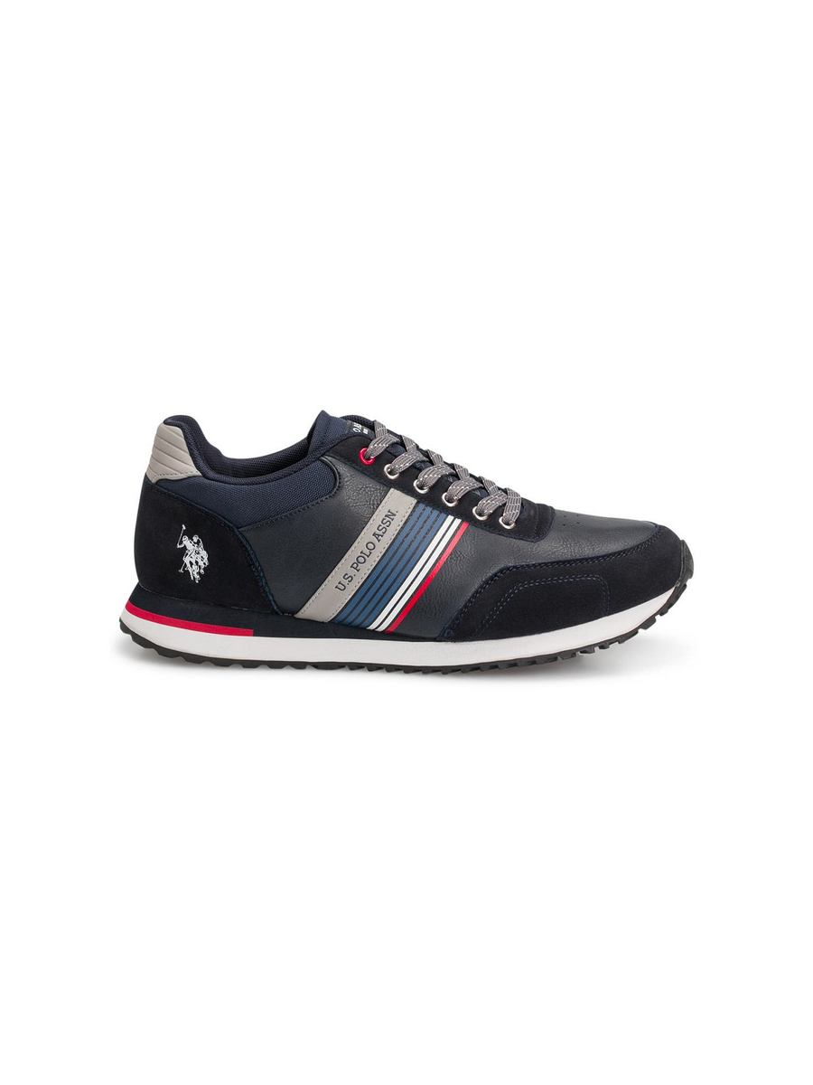 

Кроссовки мужские U.S. POLO Assn. 001421628 синие 45 EU, Синий, 001421628