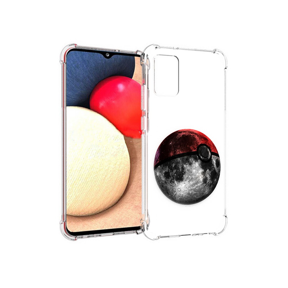 

Чехол MyPads Tocco для Samsung Galaxy A02s планета покебол (PT156738.479.543), Прозрачный, Tocco