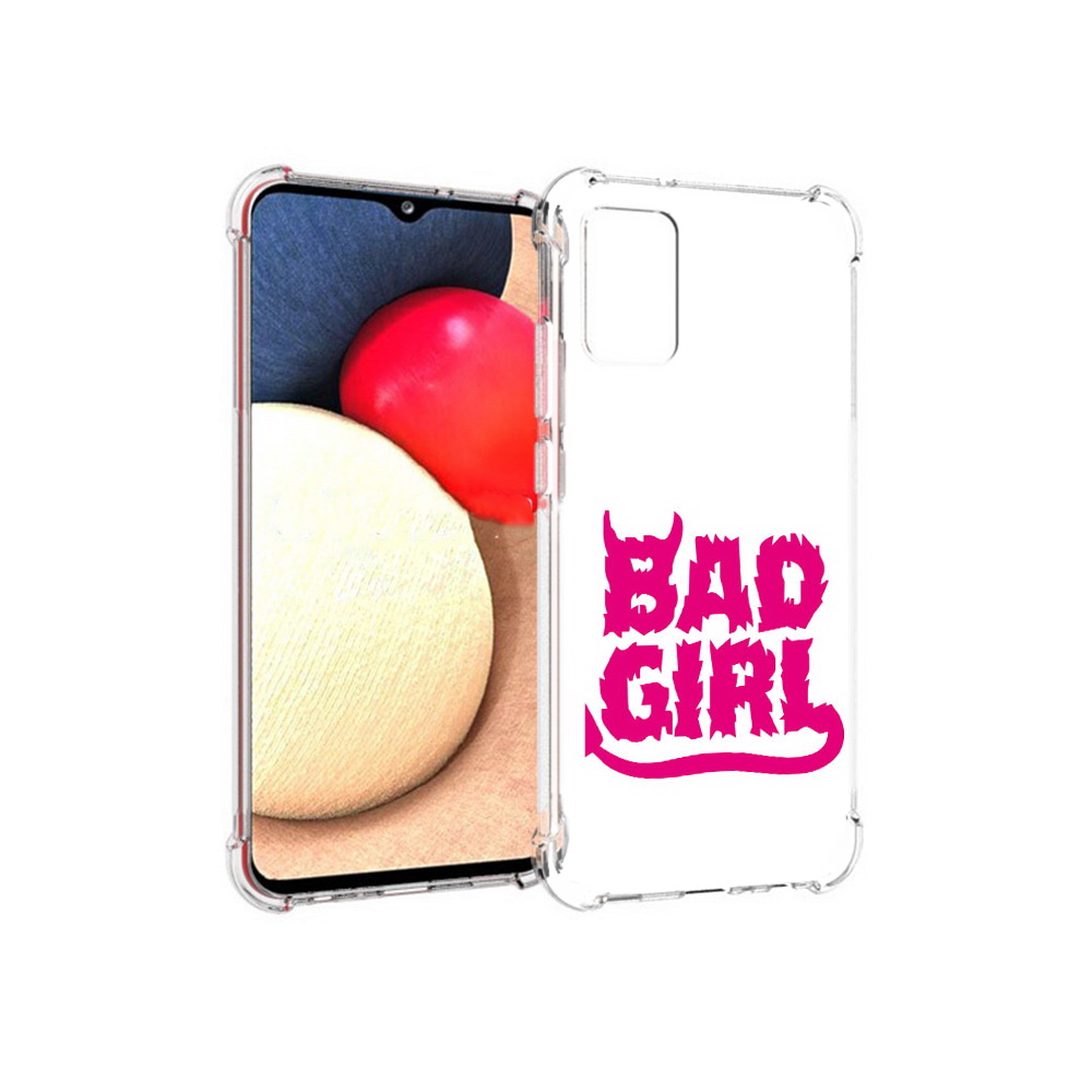 

Чехол MyPads Tocco для Samsung Galaxy A02s плохая девочка (PT156738.479.545), Прозрачный, Tocco