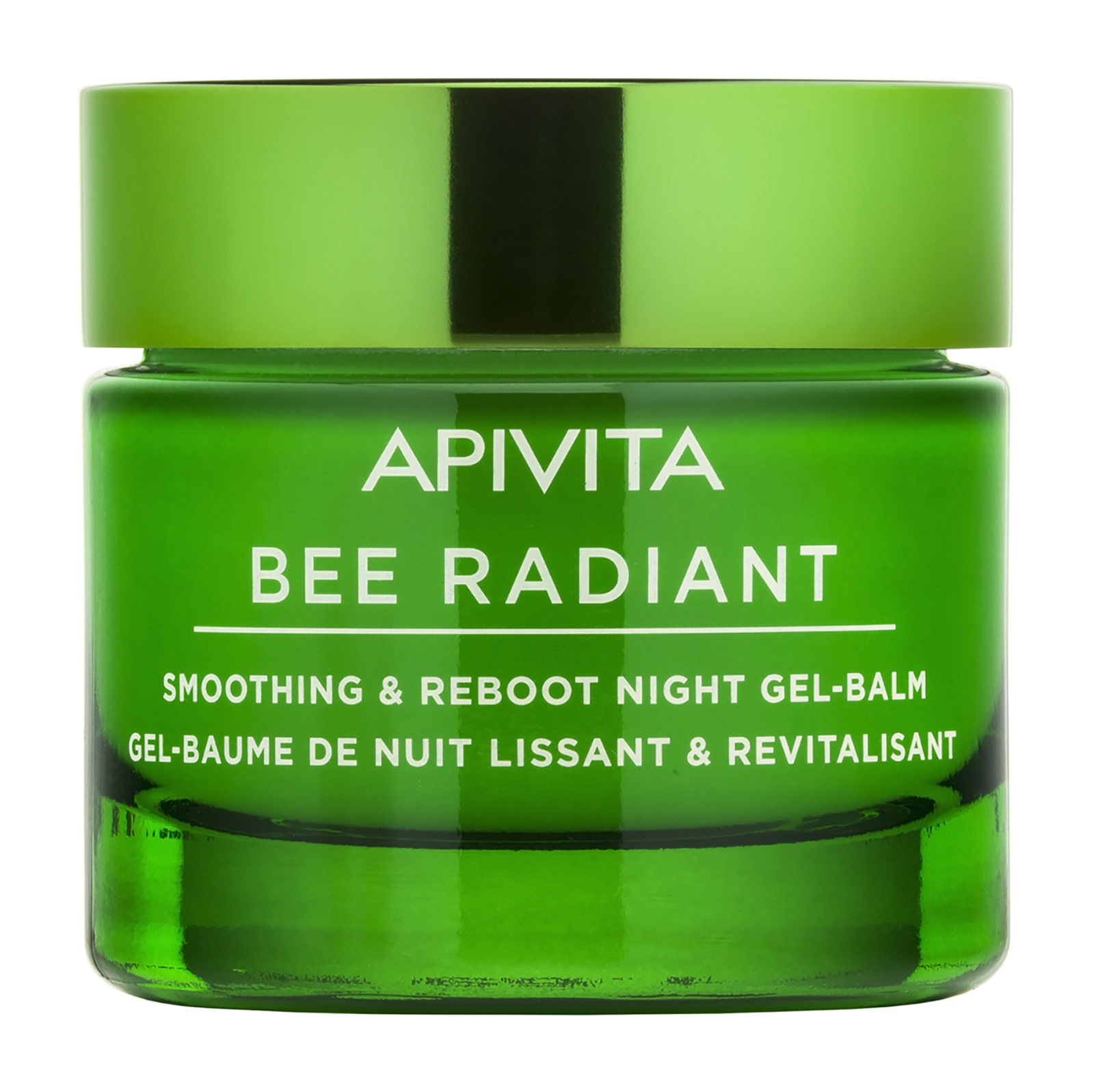 Ночной гель-бальзам для лица Apivita Bee Radiant Smoothing and Reboot Night Gel-Balm 50мл