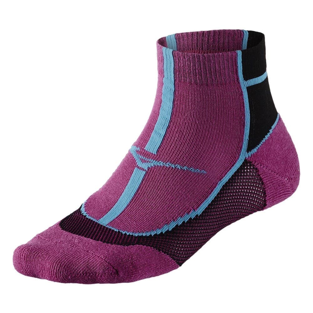 

Носки унисекс Mizuno J2GX87021-69 фиолетовые M, Фиолетовый, J2GX87021-69