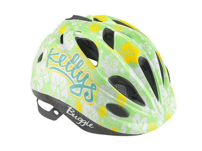 

Велошлем Kellys Buggie flowers green 48-52
