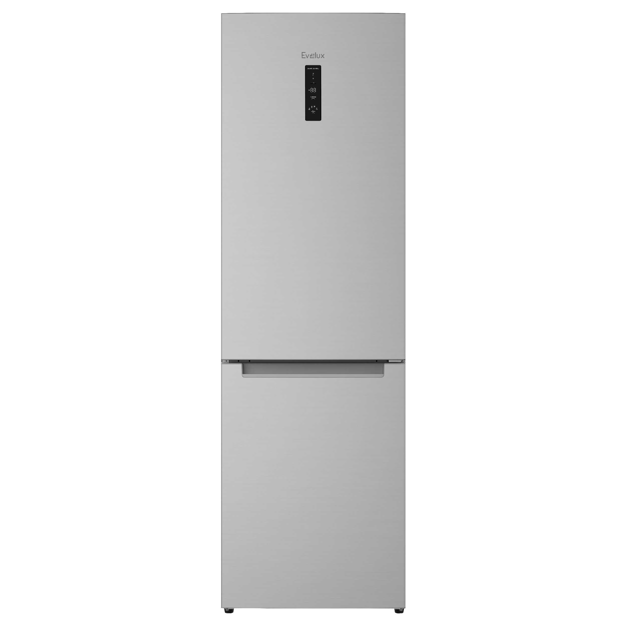 Холодильник Evelux FS 2291 DX серый акрил в аэрозоли molotow coversall 400 мл slider light orange