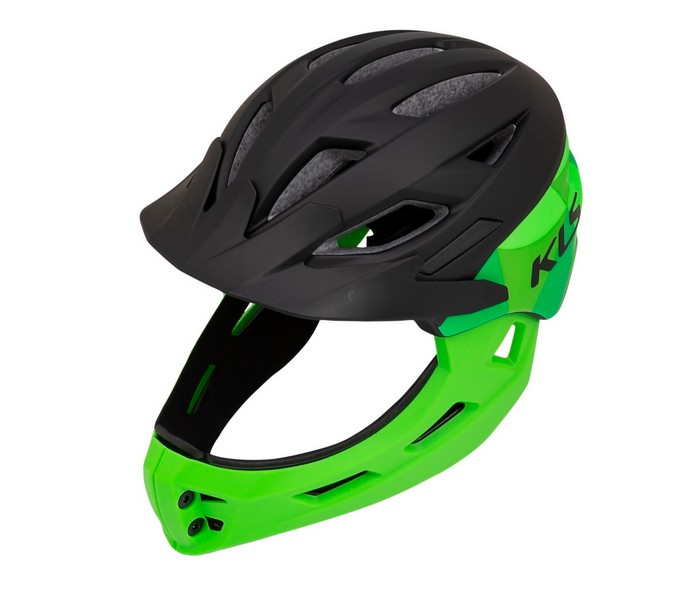 

Велошлем Kellys Sprout Fullface black/green 47-51