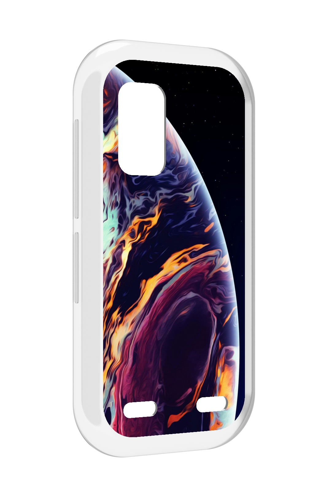 Чехол MyPads акварельная планета для UleFone Armor X10 / X10 Pro