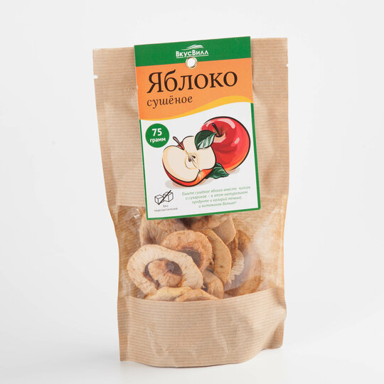 

Яблоко сушеное ВкусВилл 75 г