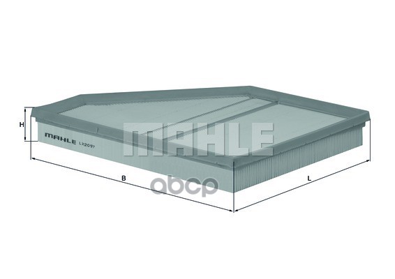

Воздушный фильтр Mahle/Knecht LX2097
