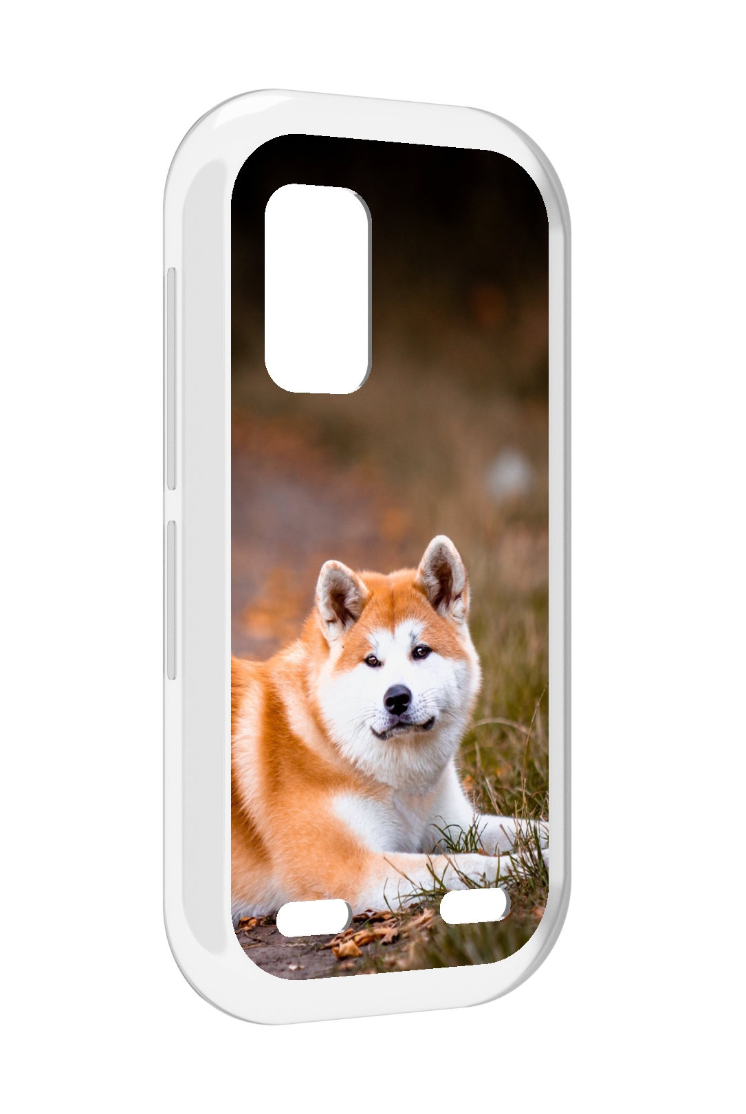 

Чехол MyPads акита ину для UleFone Armor X10 / X10 Pro, Прозрачный, Tocco