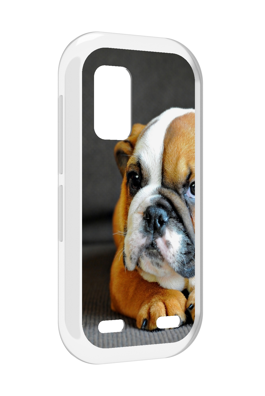

Чехол MyPads англиискии бульдор для UleFone Armor X10 / X10 Pro, Прозрачный, Tocco