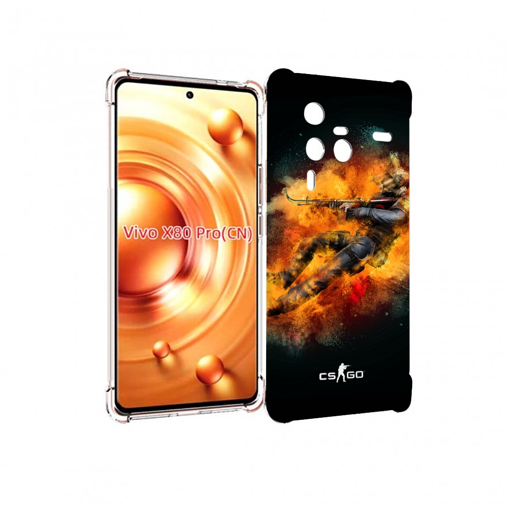 

Чехол MyPads CS-go-Контр-террорист мужской для Vivo X80 PRO, Прозрачный, Tocco