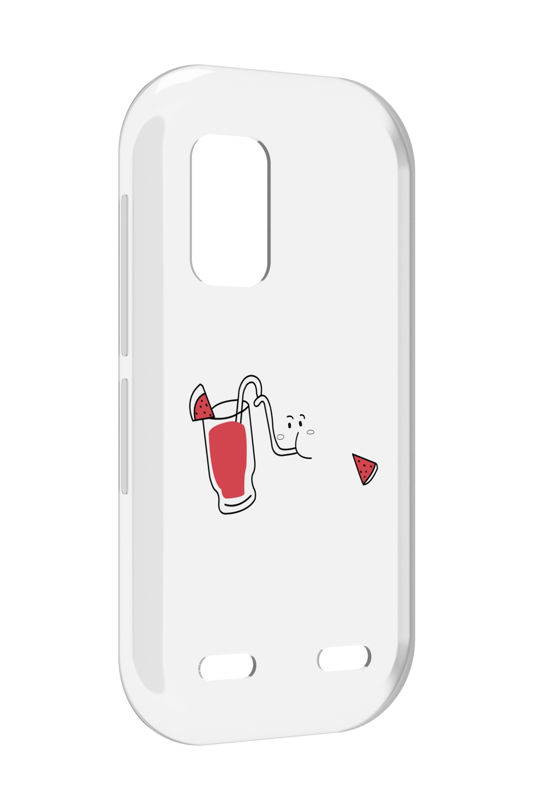 

Чехол MyPads арбузный-напиток для UleFone Armor X10 / X10 Pro, Прозрачный, Tocco