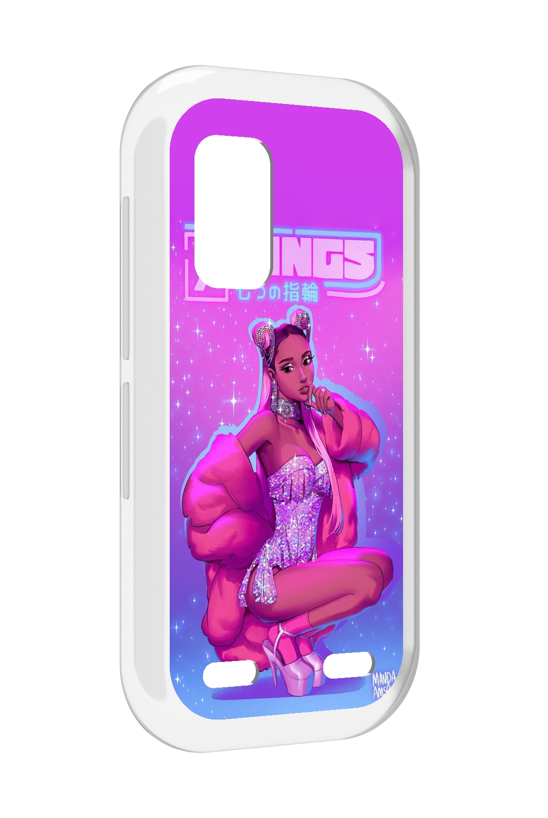

Чехол MyPads ариана-гранде для UleFone Armor X10 / X10 Pro, Прозрачный, Tocco