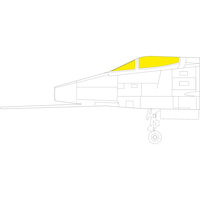 

JX278 Eduard 1/32 Окрасочная маска для F-100C TFace