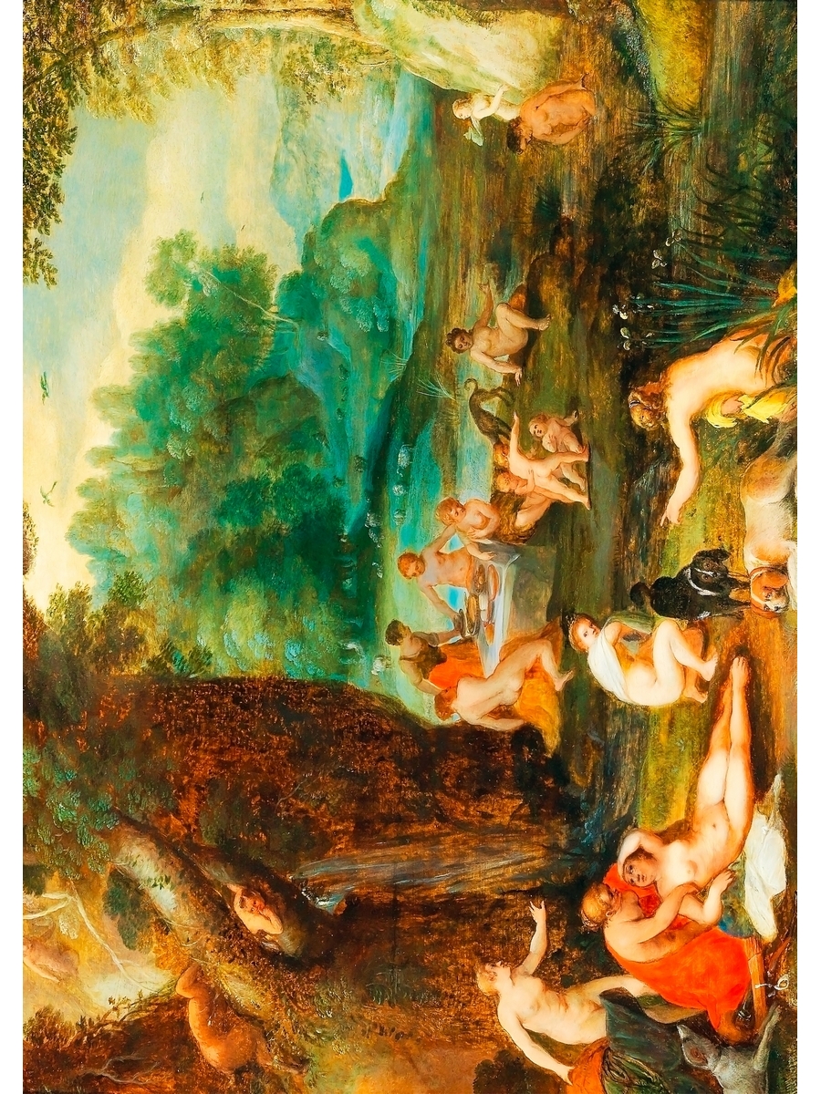 

Постер DRABS А2 Адриан Штальбемпт - Пейзаж с купающимися нимфами