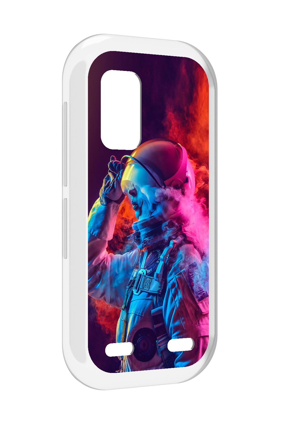 

Чехол MyPads астронавт в дыму для UleFone Armor X10 / X10 Pro, Прозрачный, Tocco