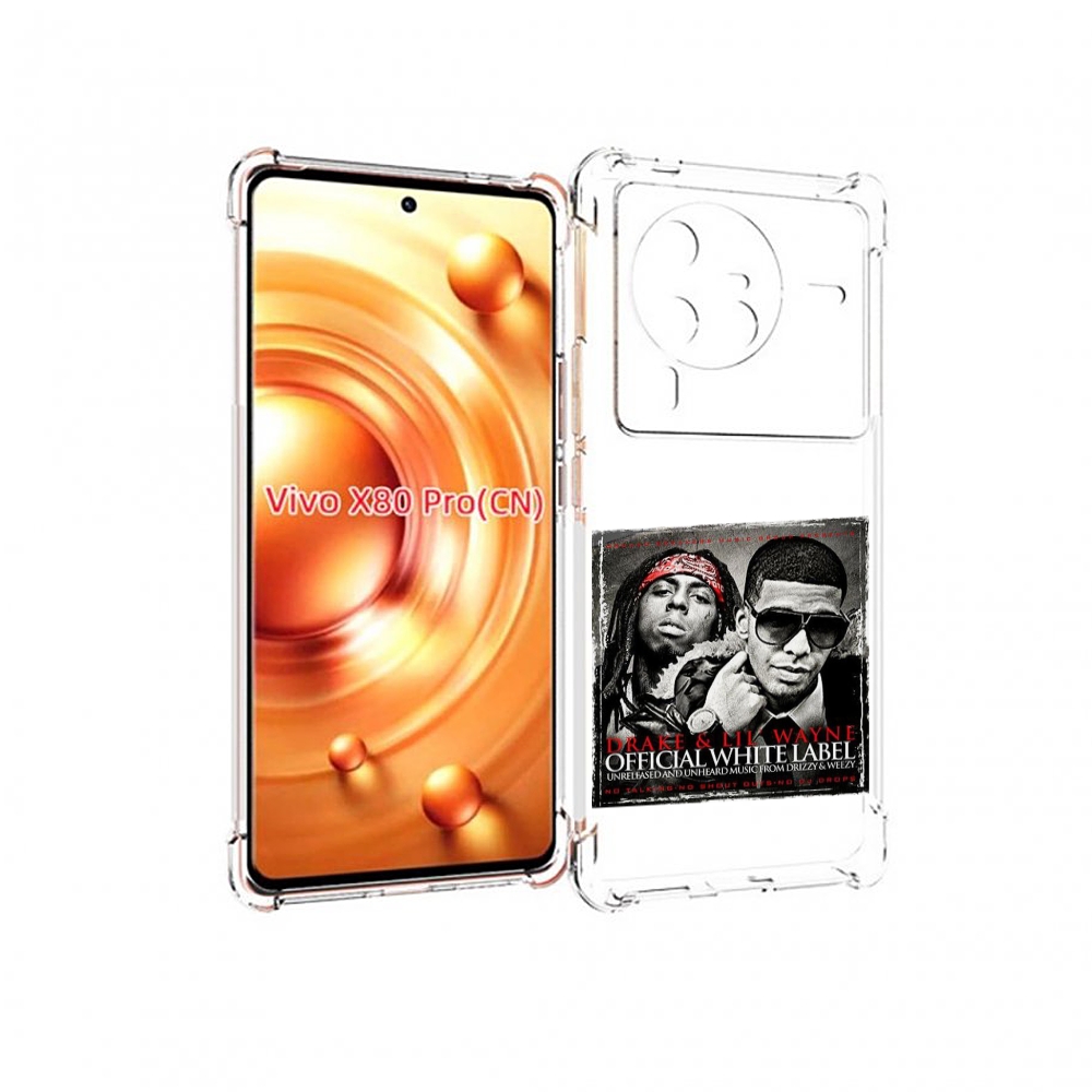 

Чехол MyPads Drake - Official White Label для Vivo X80 PRO, Прозрачный, Tocco