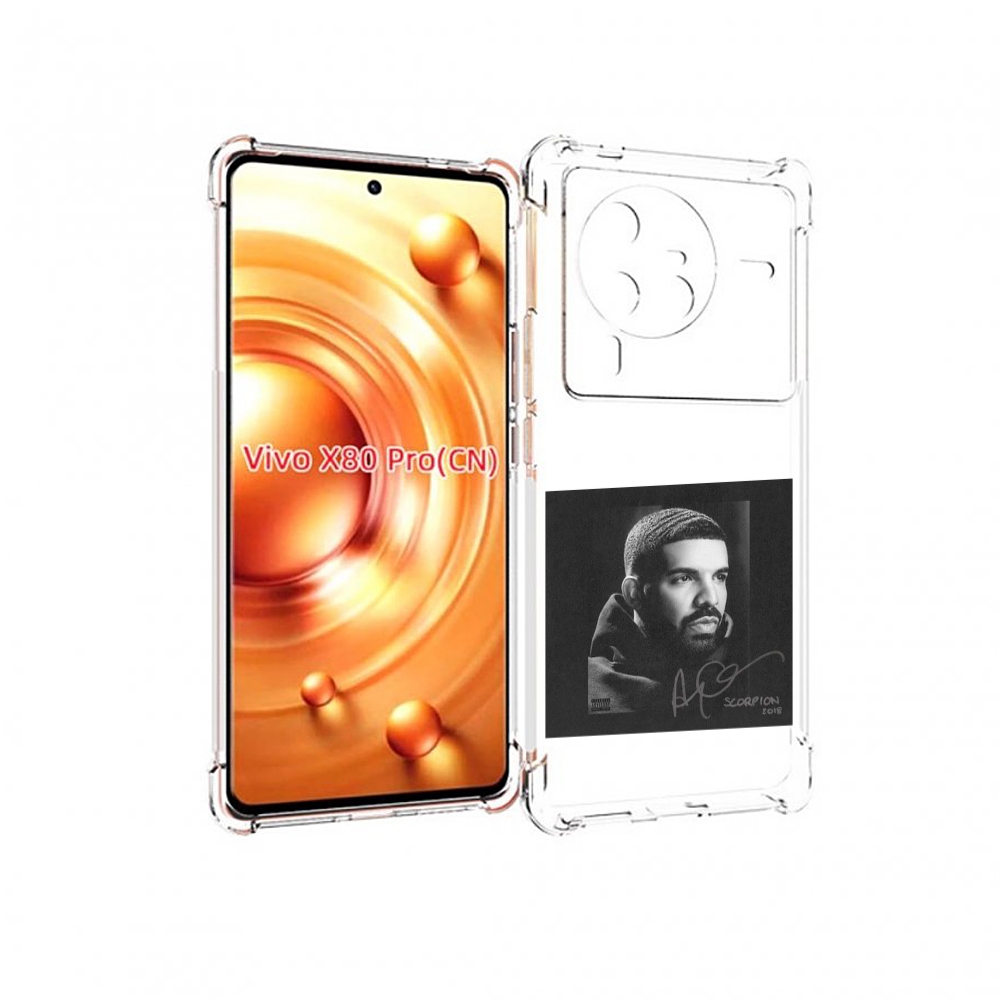 

Чехол MyPads Drake - Scorpion для Vivo X80 PRO, Прозрачный, Tocco