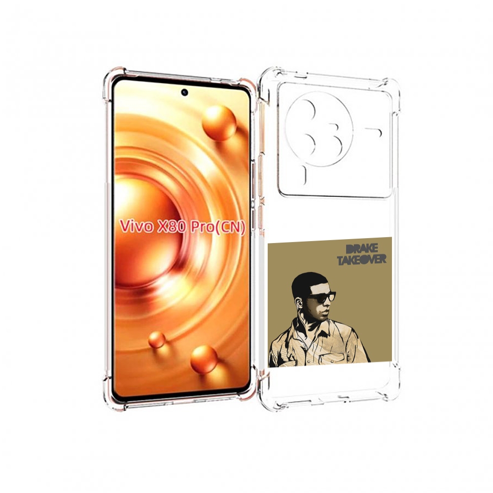 

Чехол MyPads Drake - Takeover для Vivo X80 PRO, Прозрачный, Tocco