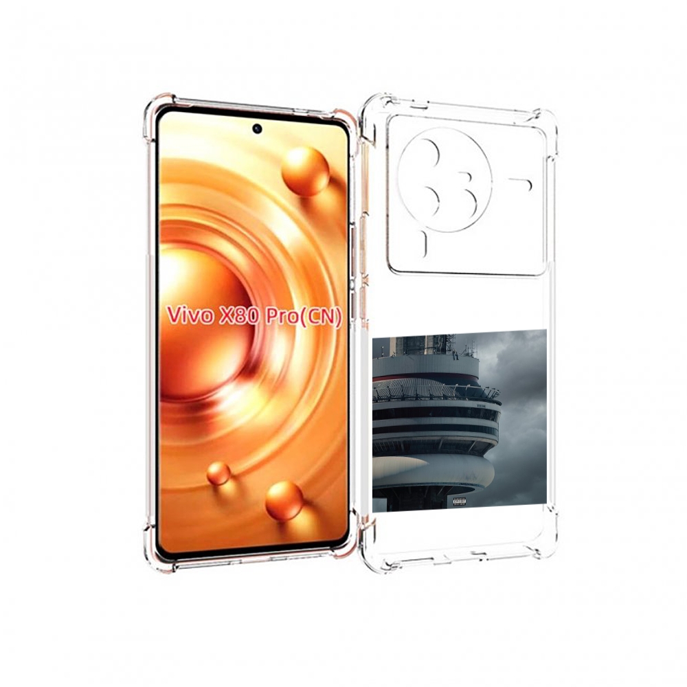 

Чехол MyPads Drake - Views для Vivo X80 Pro, Прозрачный, Tocco