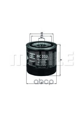 

Фильтр масляный JEEP Cherokee II/Wrangler mot.4,0/4,2L KNECHT/MAHLE OC 223