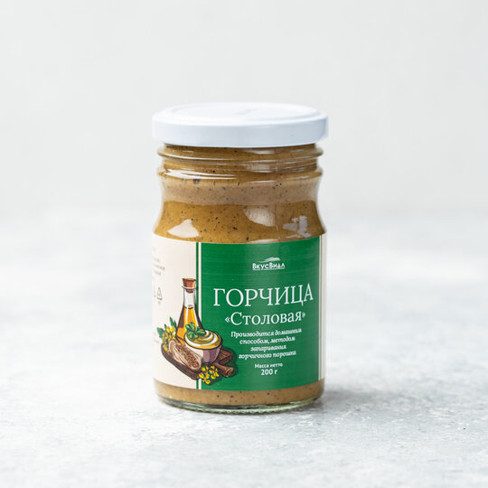 

Горчица ВкусВилл столовая острая