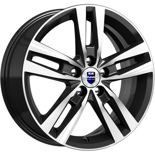 

K&K Rassvet Алмаз Черный 6,5*16/5*112 D57,1 Ет46 (Kc868) K&K арт. r74692SK